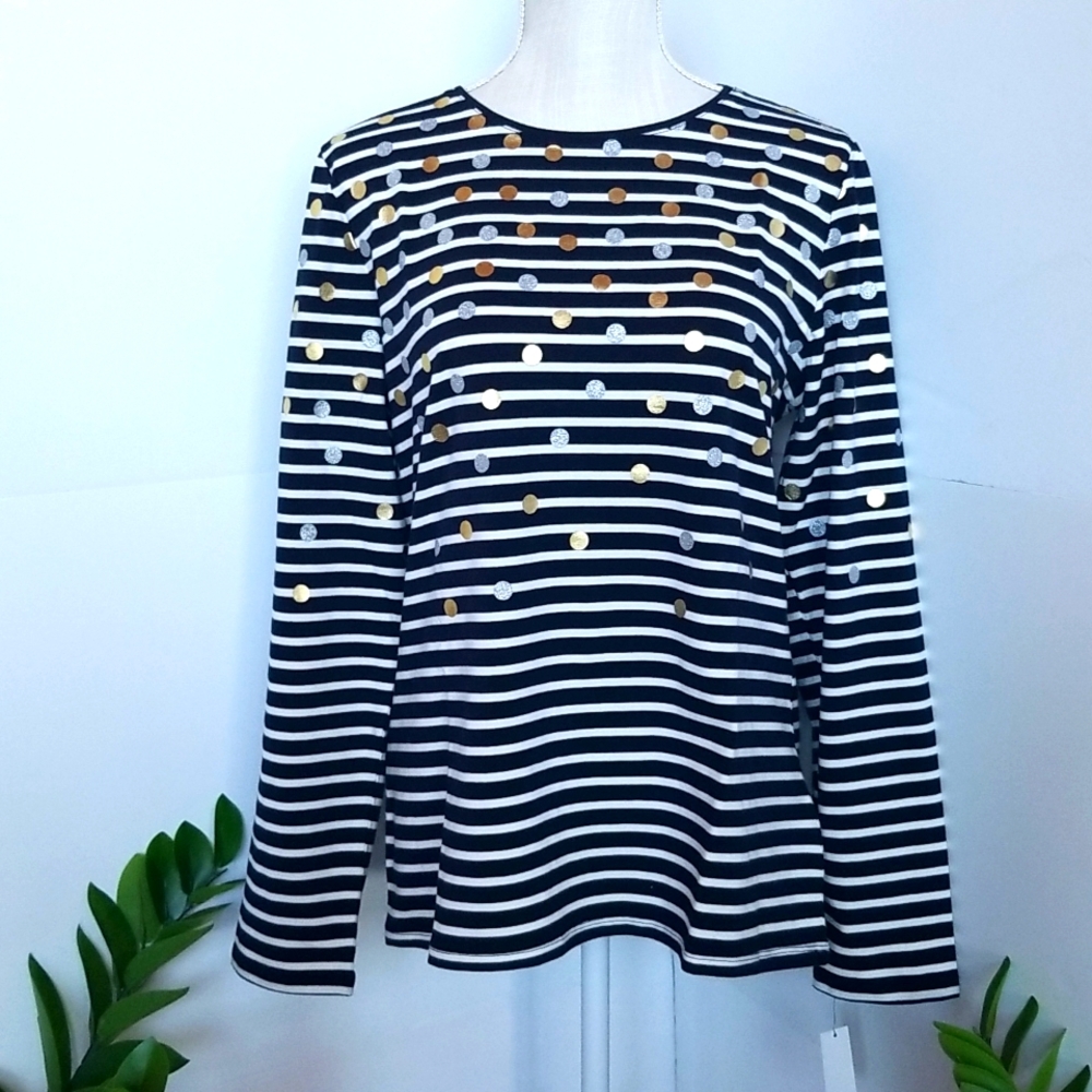 Talbots Sparkly Tee